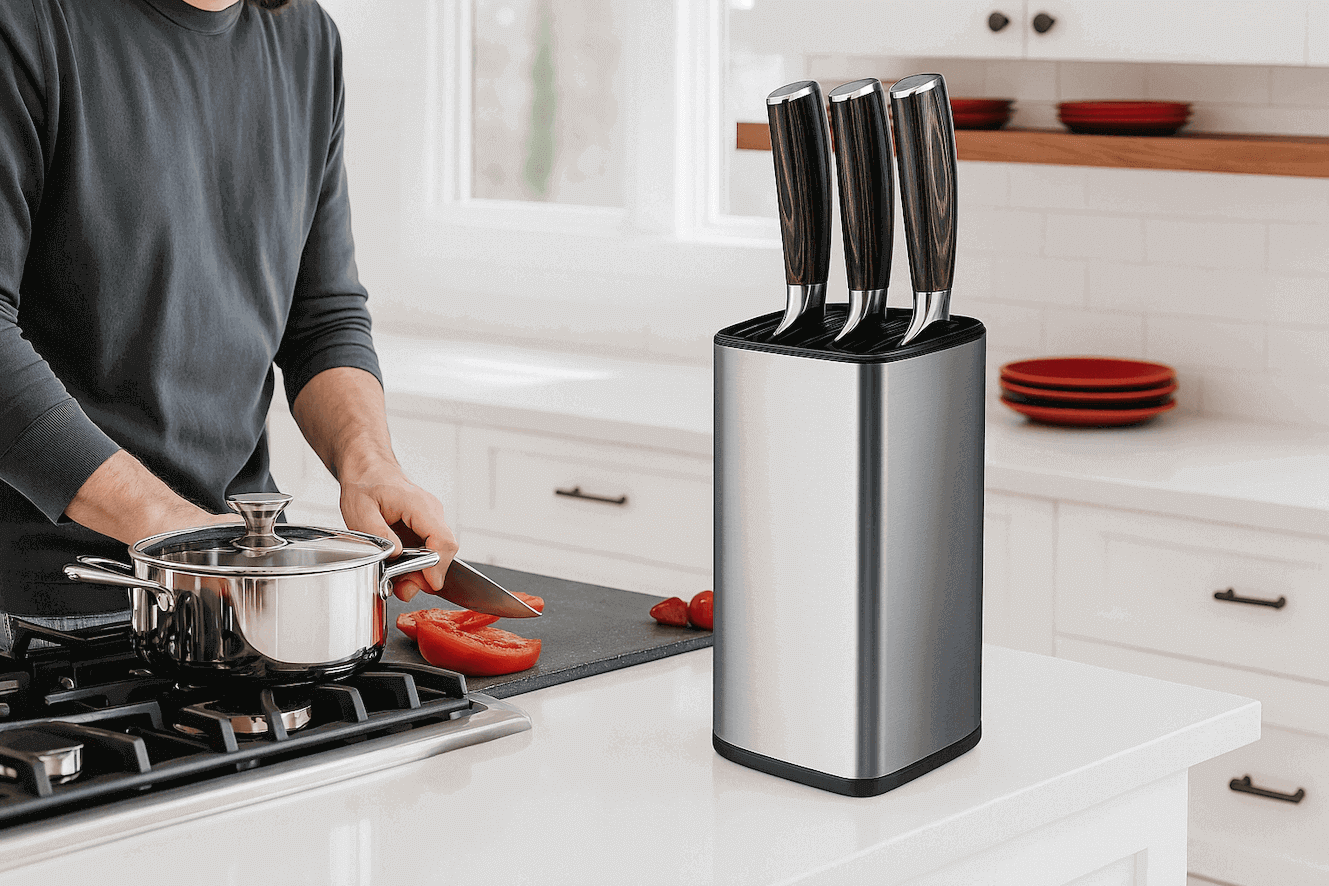 Meilleurs blocs de couteaux cuisine : comparatif et conseils d’achat