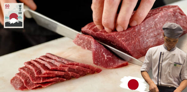 La façon incroyable de découper la viande au japon ! kaitsuko viande couteau de cuisine japonais 