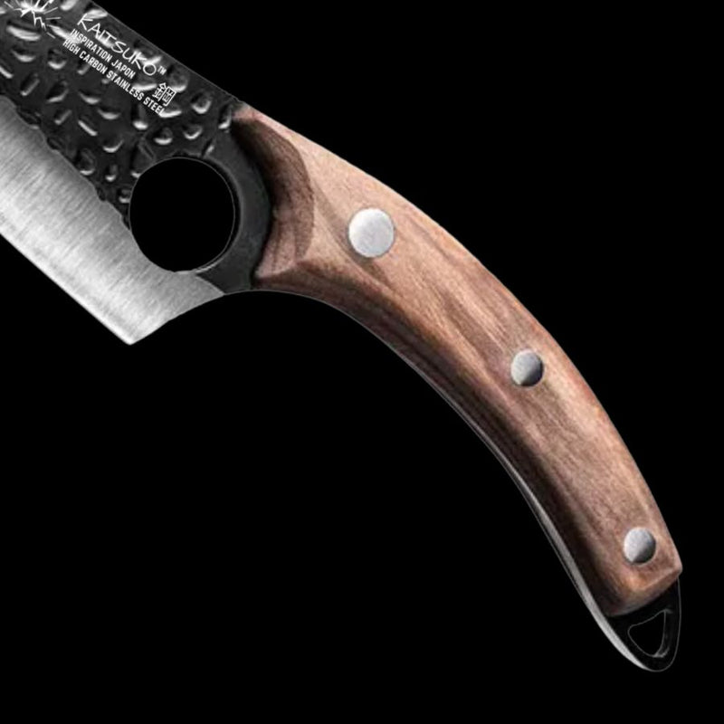 Couteau de cuisine nordique manche en bois