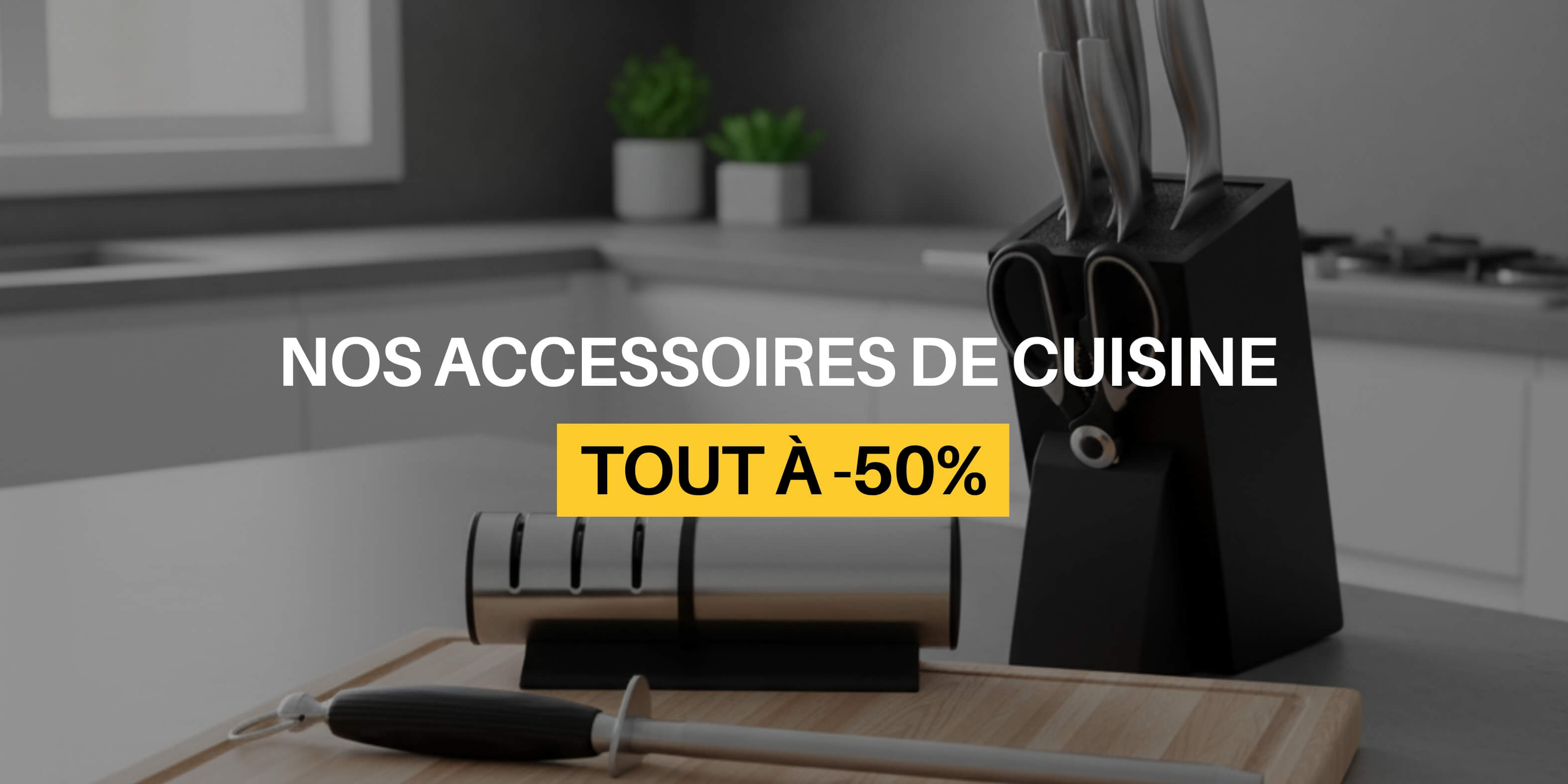 Tout à -50% sur les accessoires de cuisine Kaitsuko
