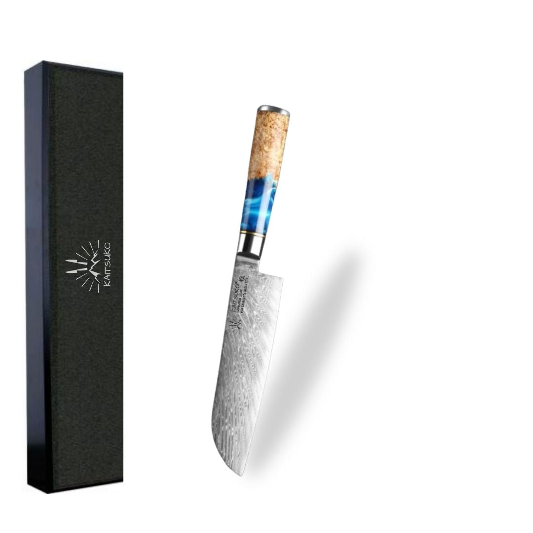 Santoku couteau polyvalent découpe viande poisson légume Kaitsuko France