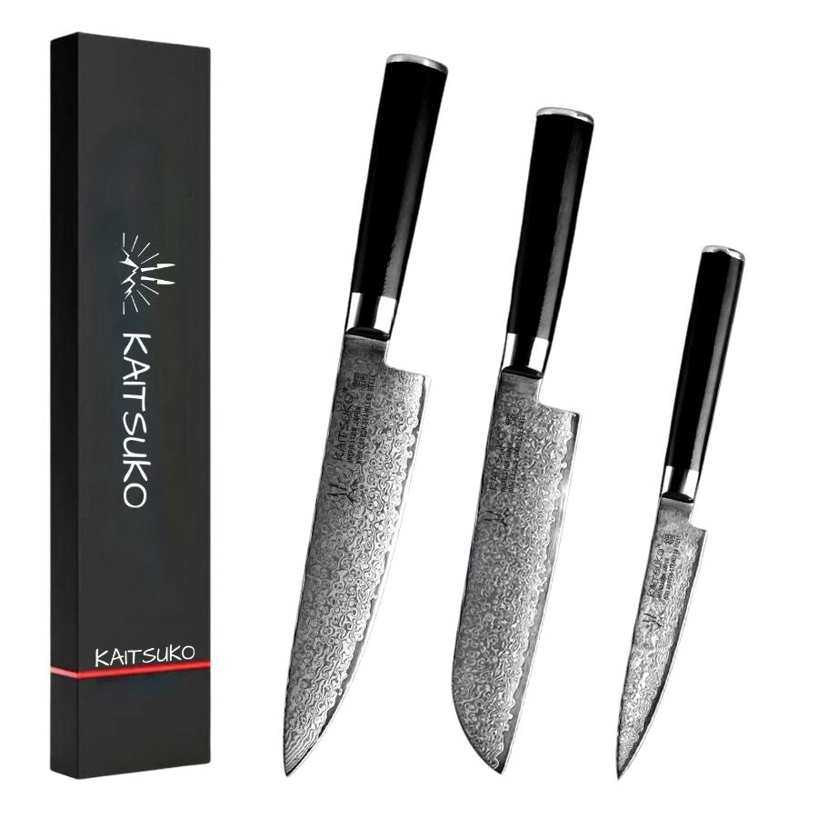 Set de 3 couteaux Japonais - Kyoto