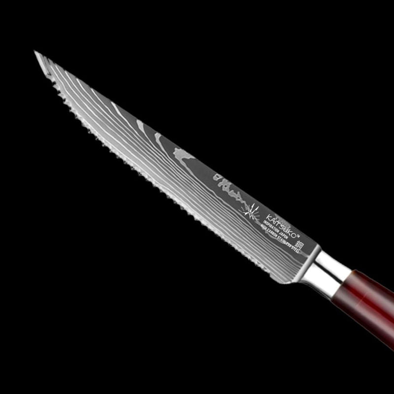 lames ultra tranchantes couteau de tabler acier damas