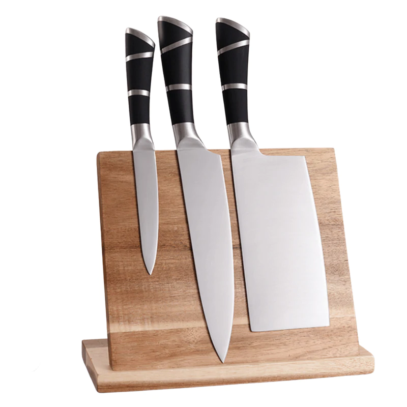 Ymiko trous multifonctionnels porte-couteaux support de rangement outil de  cuisine porte-couteau couteau bloc outil, support de rangement, porte- couteau de cuisine en bois 