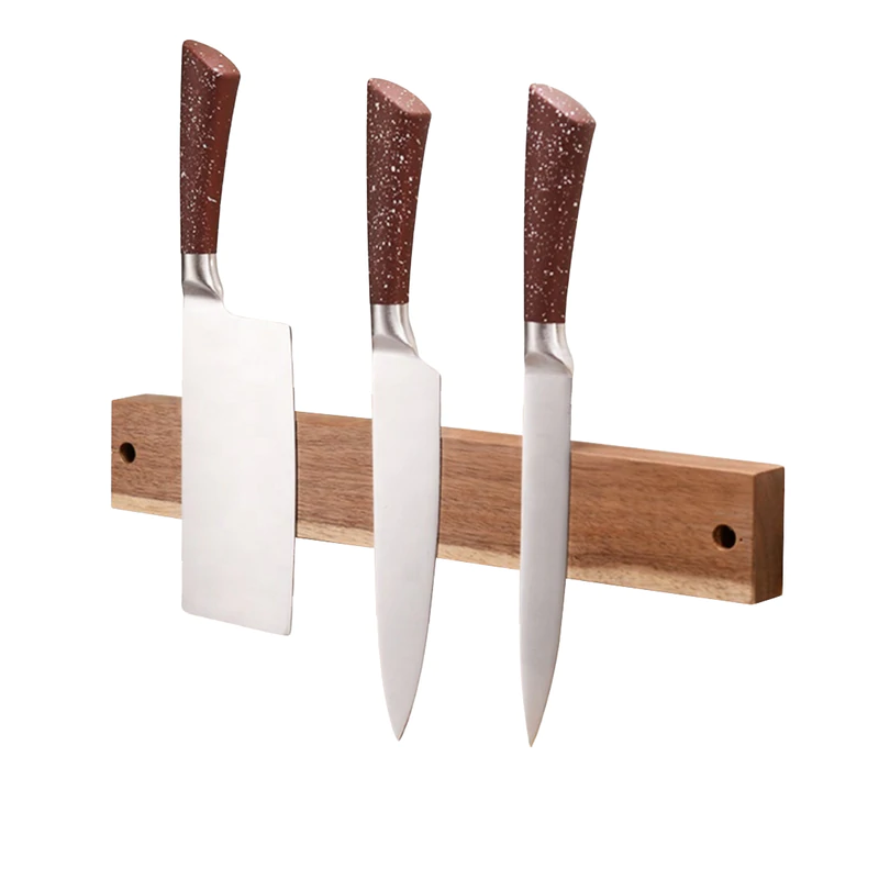Porte-couteau magnétique support de couteaux pour barre de cuisine support  mural pour couteaux magnétiques support de rangement accessoires de cuisine  - AliExpress