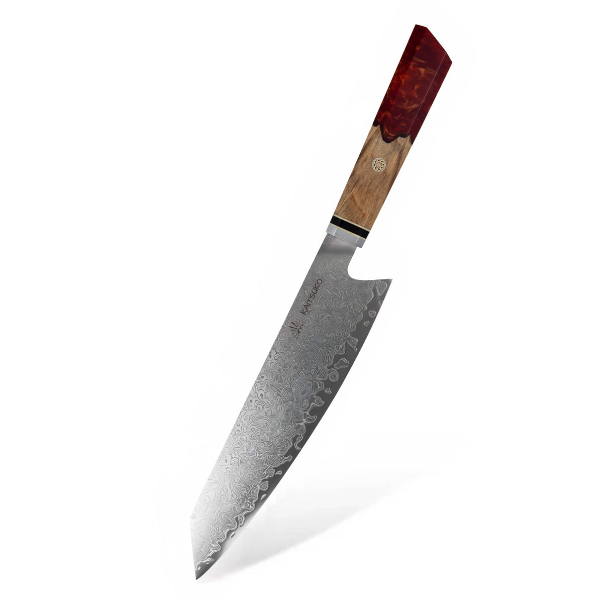 Couteau Kiritsuke manche marron spectre 7 kaitsuko