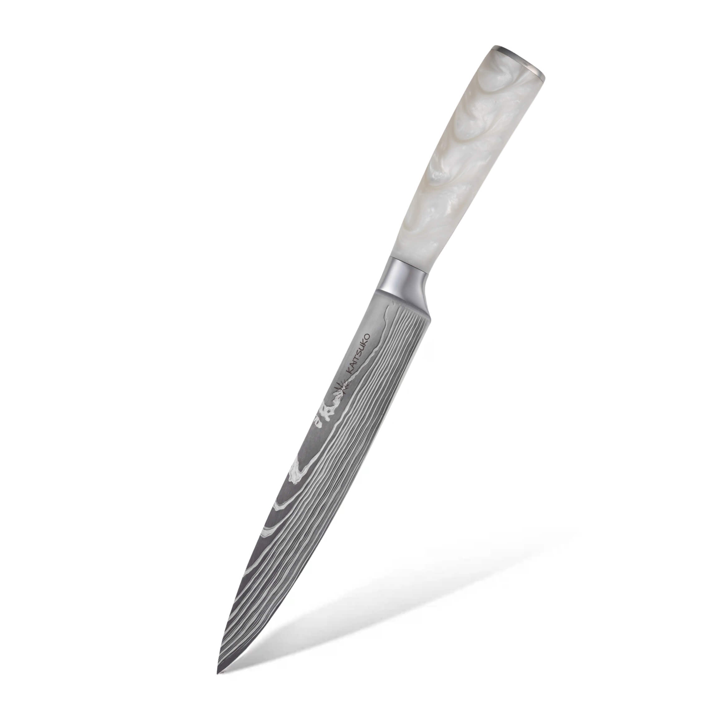 Couteau japonais pour trancher chef tanaka ivoire
