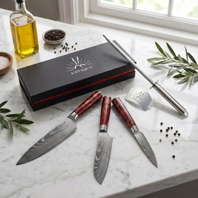 pack couteaux japonais et accessoires offerts collection Tanaka terre de feu