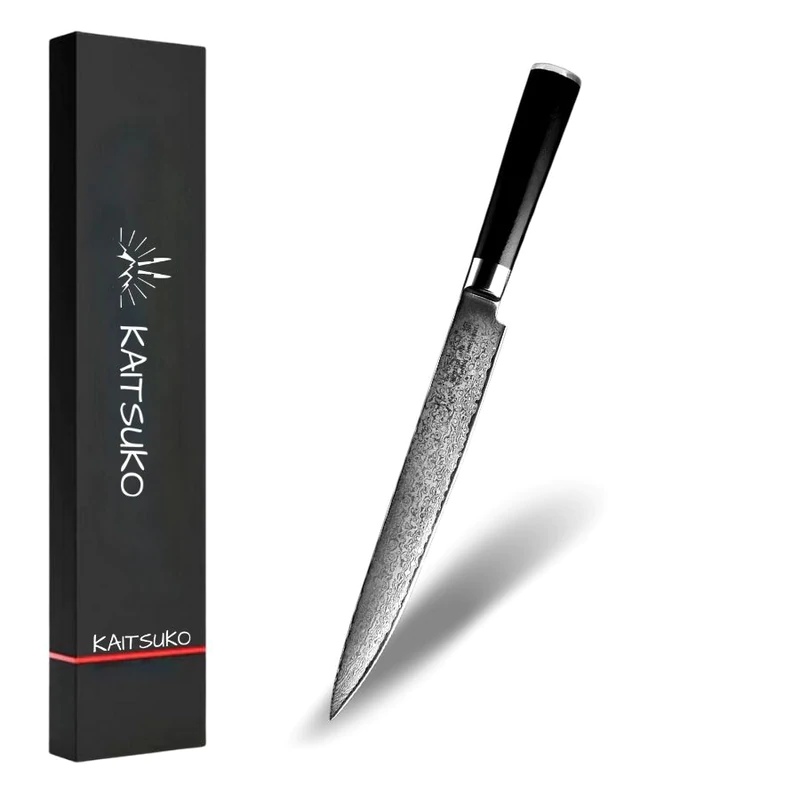 kyoto couteau pour gros morceau de viande acier damas